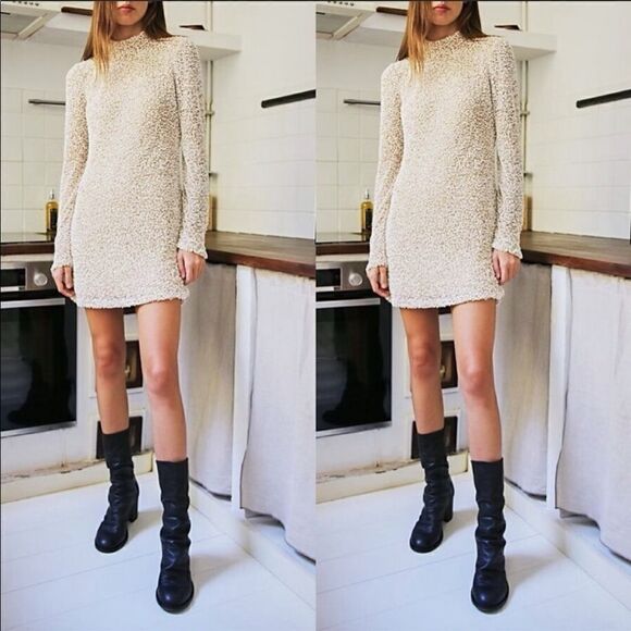 Free People Life of the Party Mini Dress - Picture 1 of 4